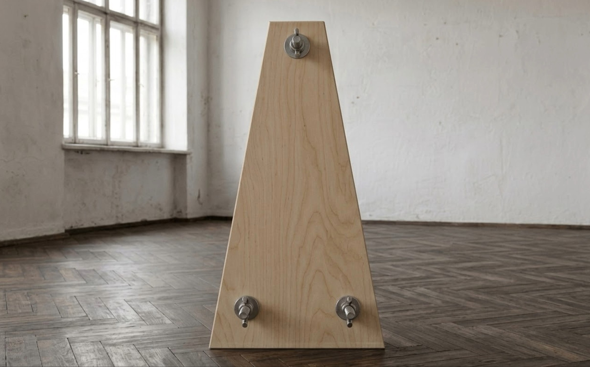 ART plywood A-frame trestle